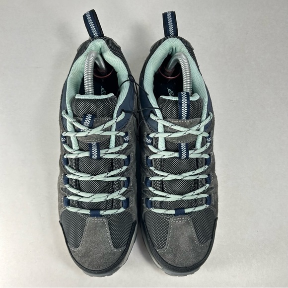 New Eddie Bauer Trail Hiking Outdoor Memory Foam Shoes Aqua/ Grey; Women’s Sz 8 - Picture 8 of 16
